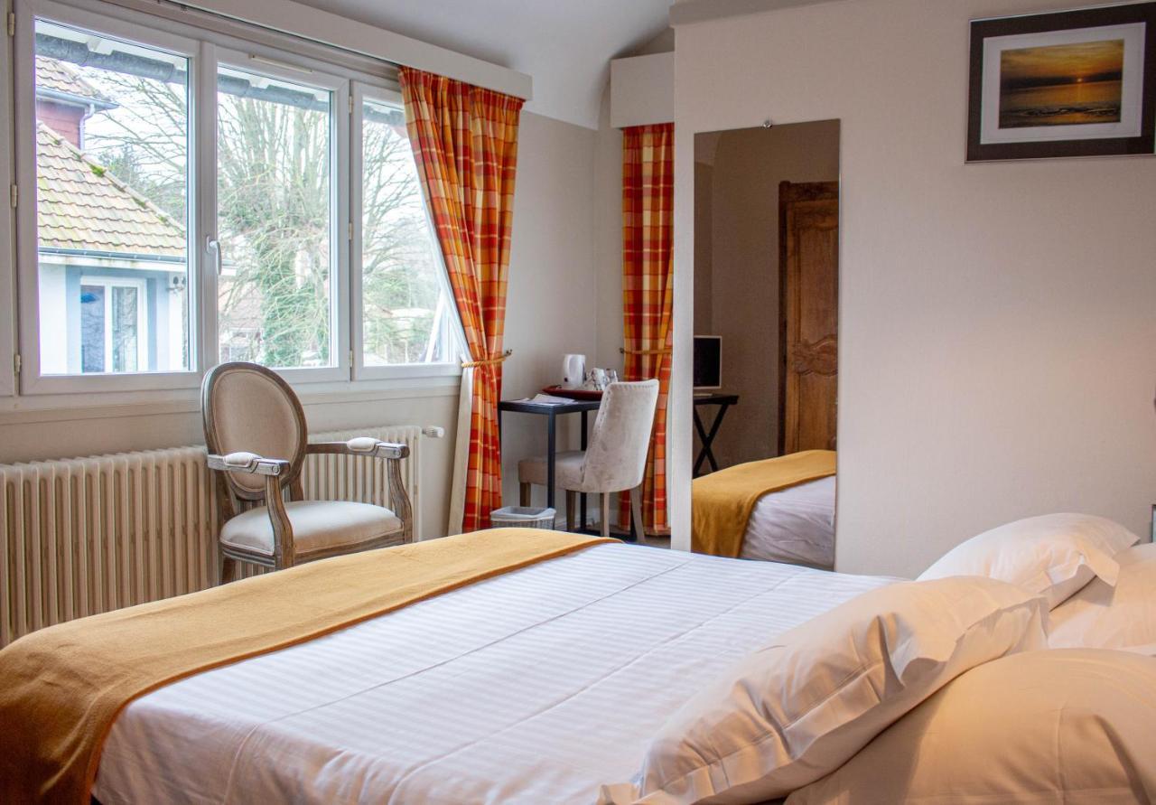 Hostellerie Et Spa De La Vieille Ferme Criel-sur-Mer Kültér fotó